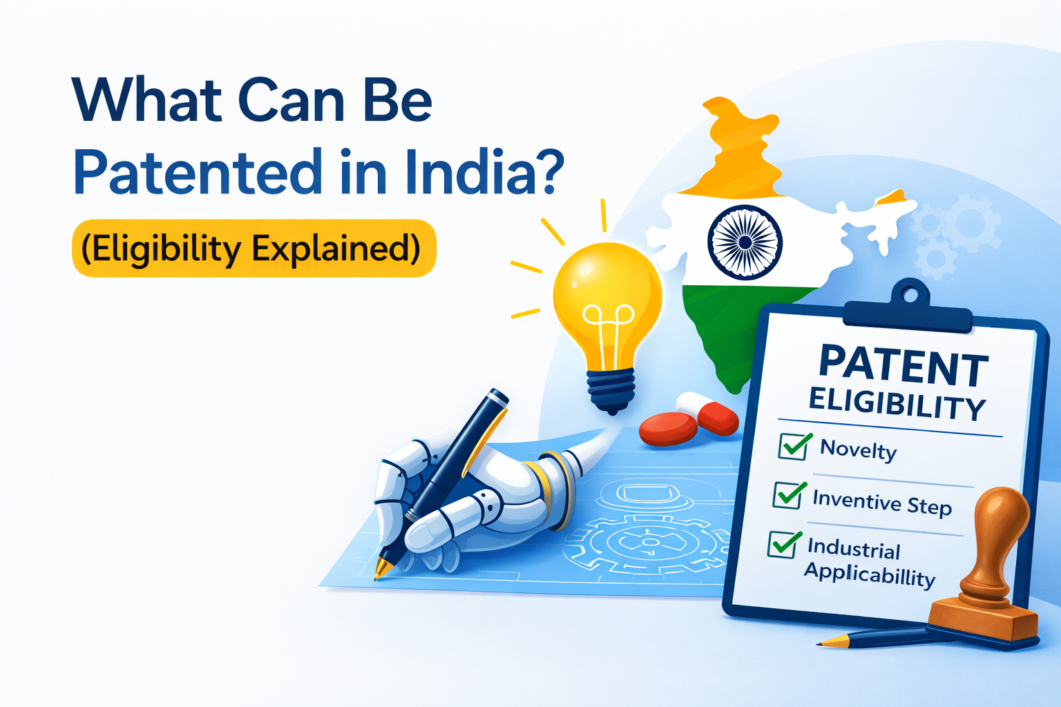 What Inventions Can Be Patented in India?